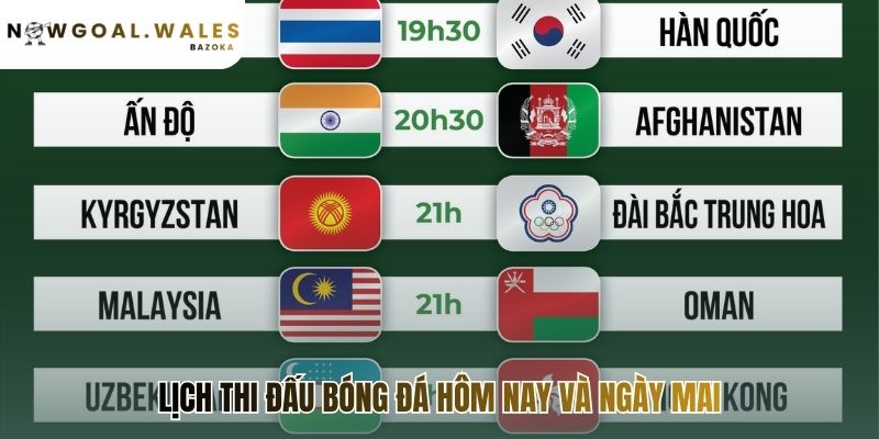 Công cụ lịch thi đấu giải quyết vấn đề quản lý thời gian